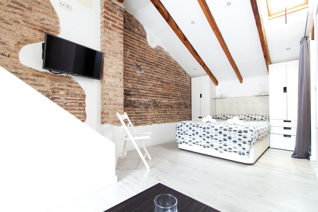 Estudio Para Parejas Con Terraza En La Playa Valencia Eksteriør billede