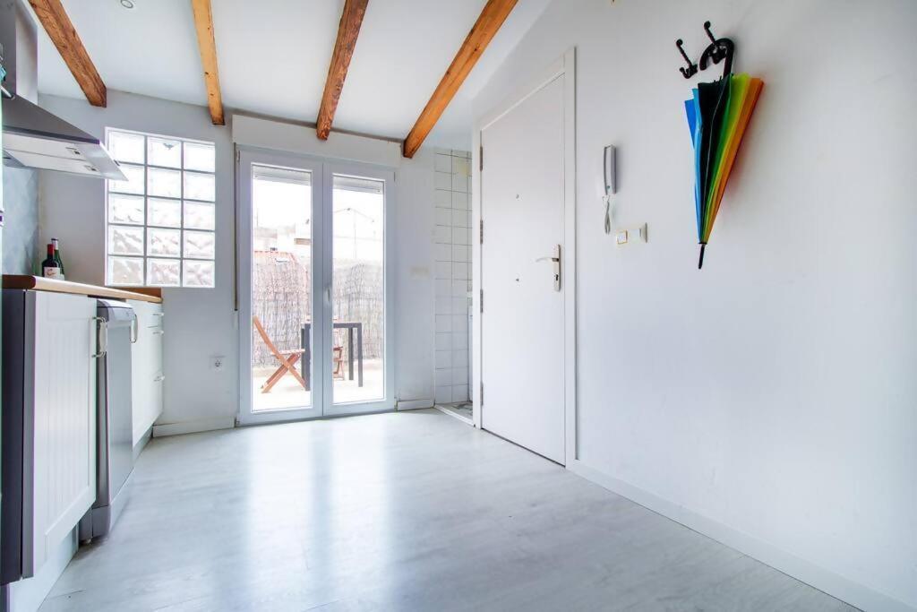 Estudio Para Parejas Con Terraza En La Playa Valencia Eksteriør billede